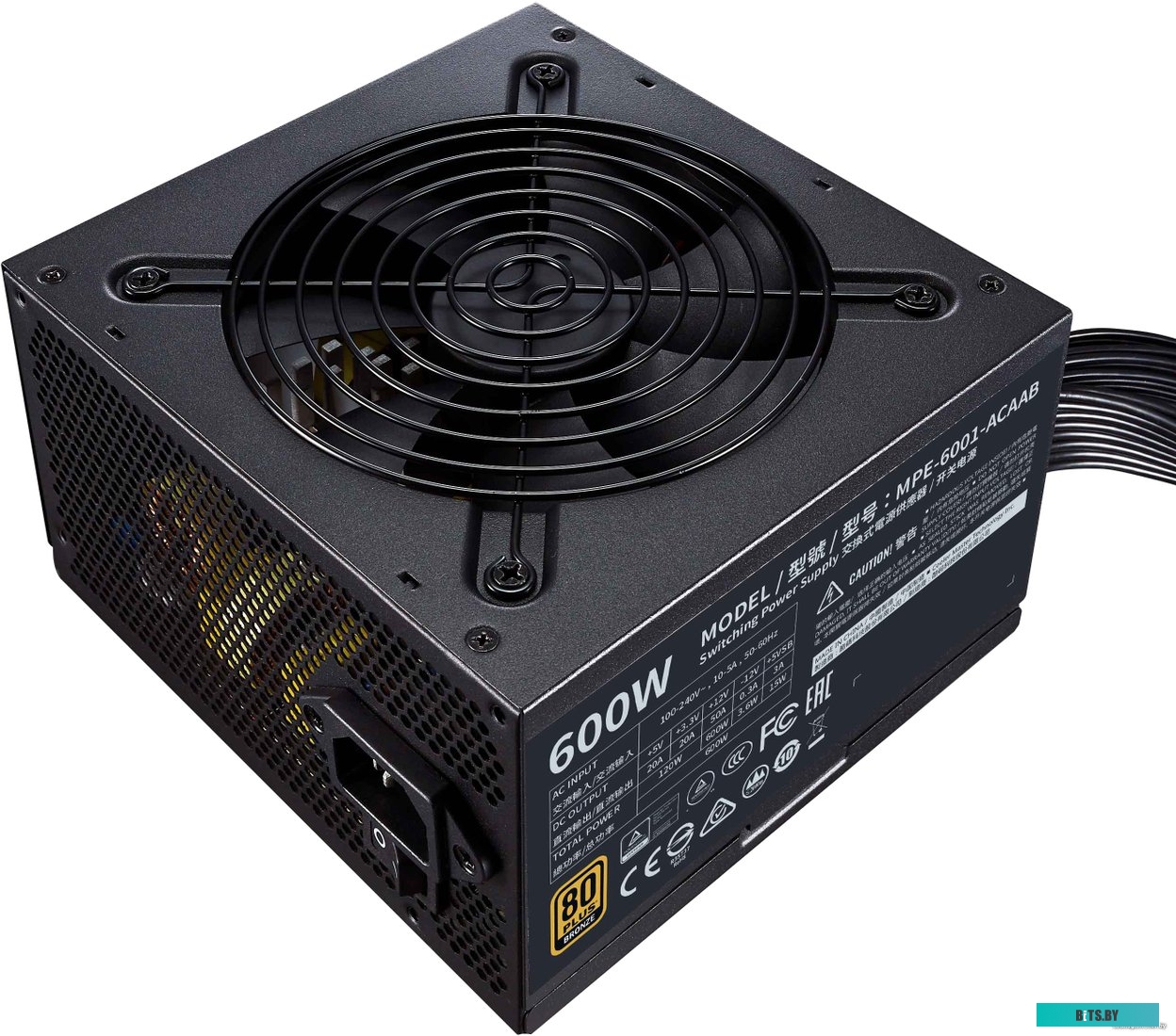 Блок питания Cooler Master MWE 600 Bronze V2 MPE-6001-ACAAB-EU