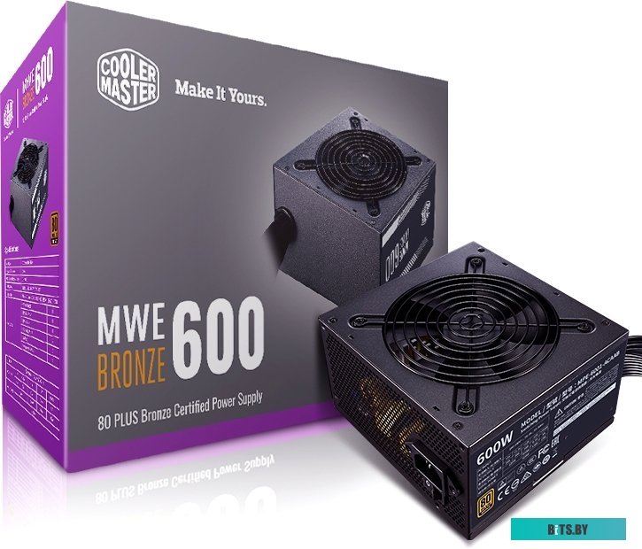Блок питания Cooler Master MWE 600 Bronze V2 MPE-6001-ACAAB-EU