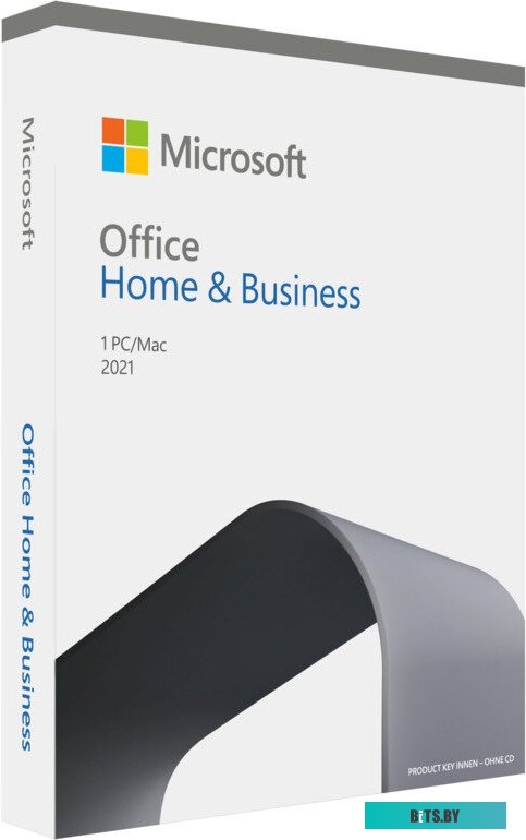 Пакет офисных программ Microsoft Office 2021 Home and Business BOX (1 ПК) <T5D-03511>