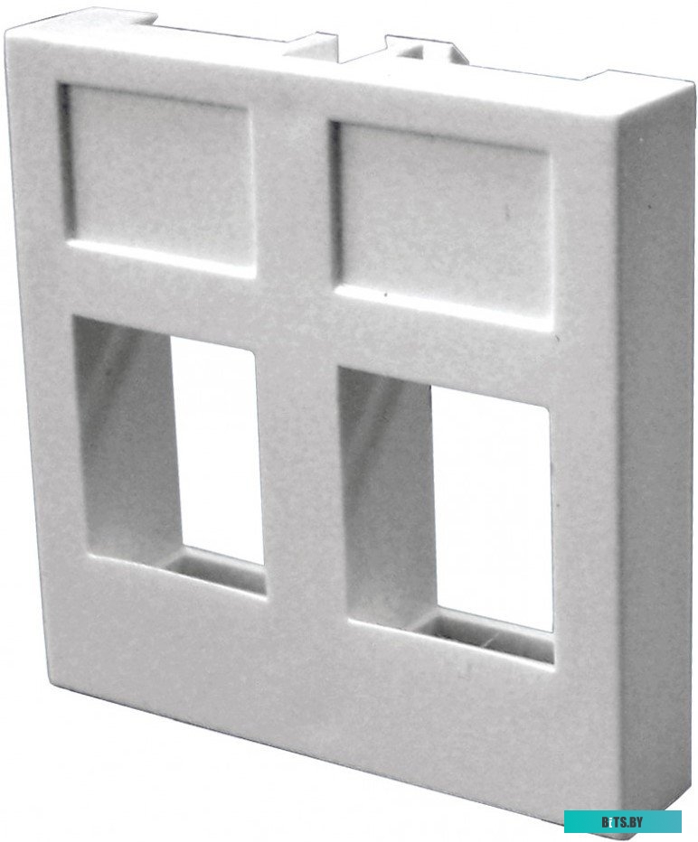 Накладка для розетки Lanmaster LAN-SIP-24R-WH