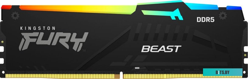 Модуль памяти Kingston FURY Beast RGB 8ГБ DDR5 5200 МГц KF552C40BBA-8