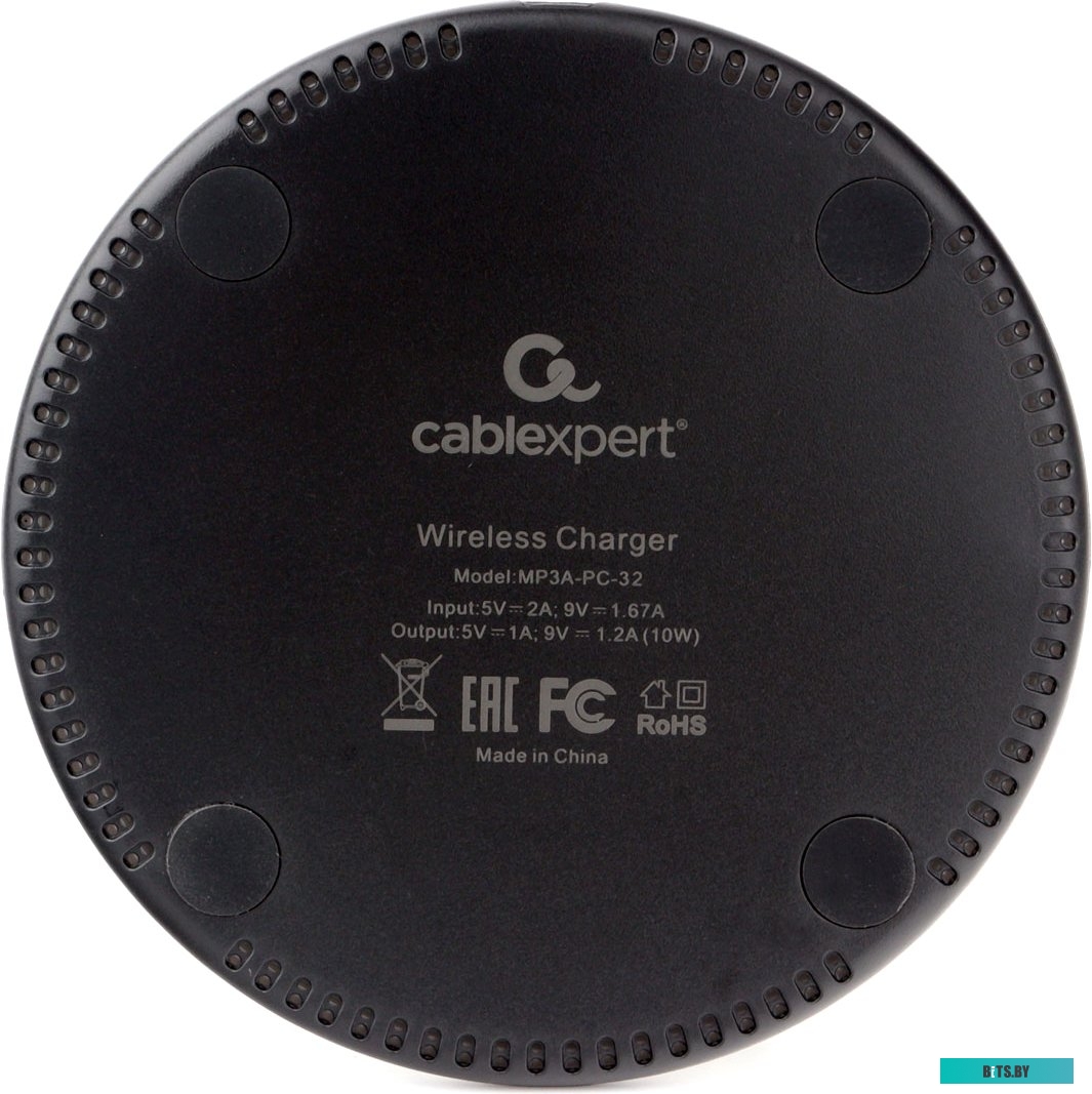 Беспроводное зарядное Cablexpert MP3A-PC-32