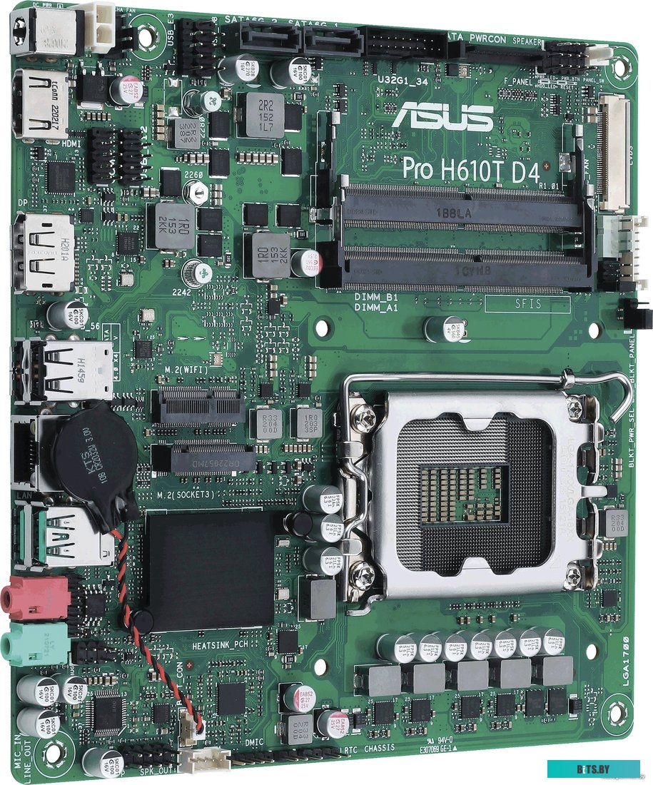 Материнская плата ASUS Pro H610T D4-CSM