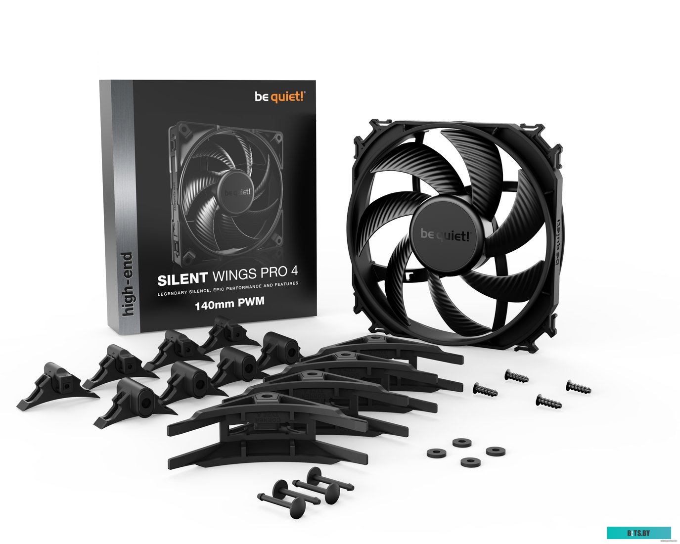 Вентилятор для корпуса be quiet! Silent Wings Pro 4 140mm PWM BL099