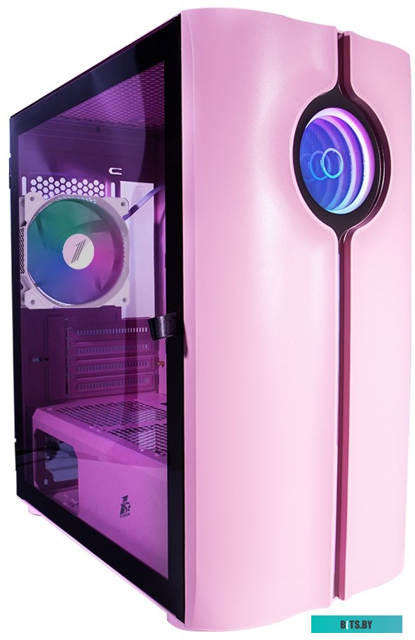 Корпус 1stPlayer Infinite Space IS3 (розовый) <IS3-PK-1F2-W>