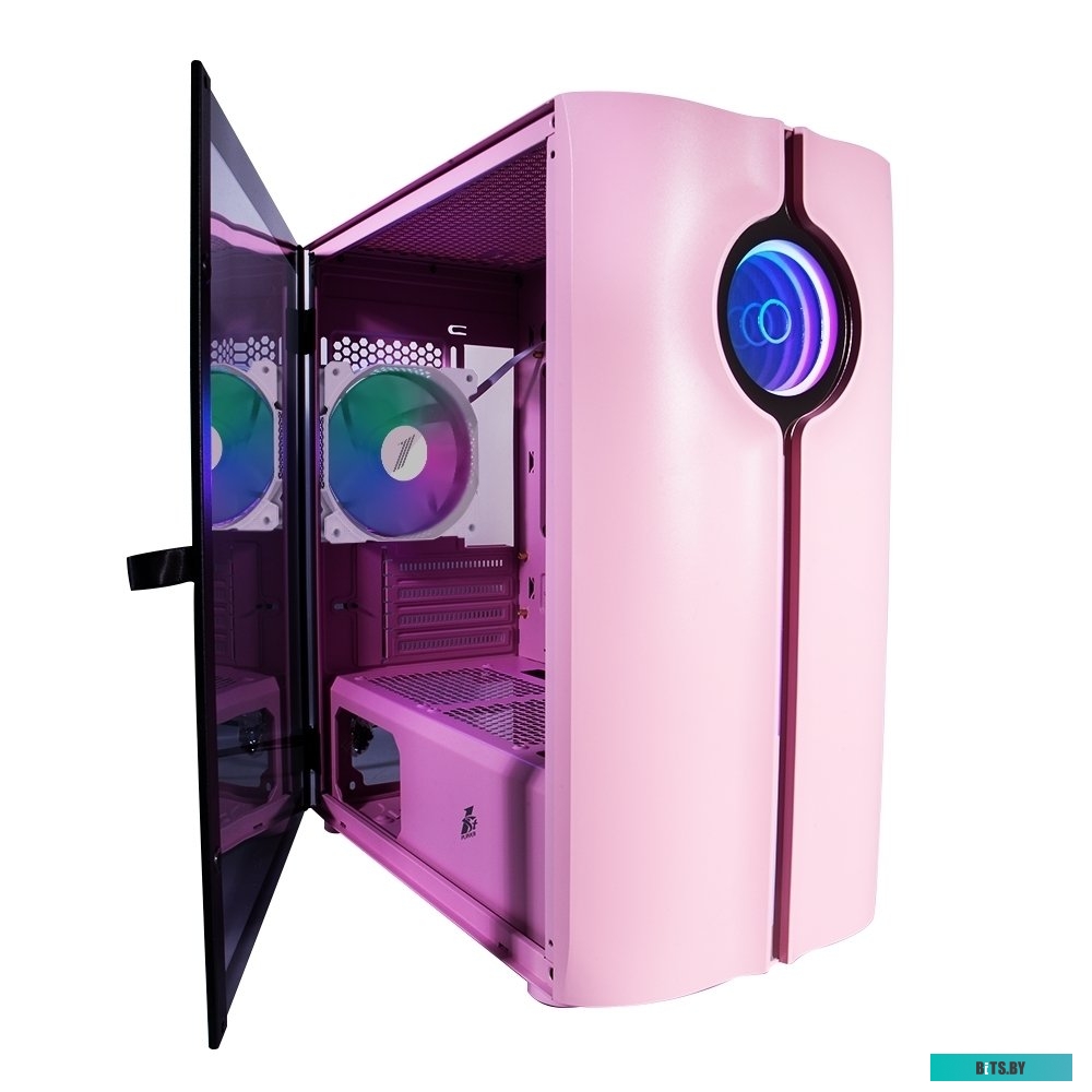 Корпус 1stPlayer Infinite Space IS3 (розовый) <IS3-PK-1F2-W>