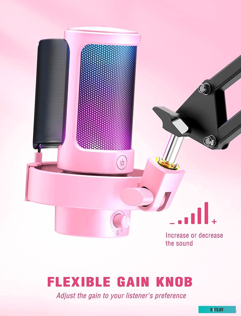 Микрофон FIFINE A8 (розовый) <A8P>