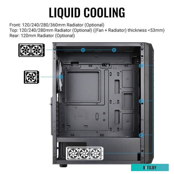 Корпус AeroCool Beam-G-BK-v2