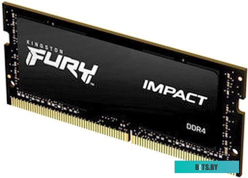 Модуль памяти Kingston FURY Impact 16GB DDR4 SODIMM PC4-25600 KF432S20IB/16