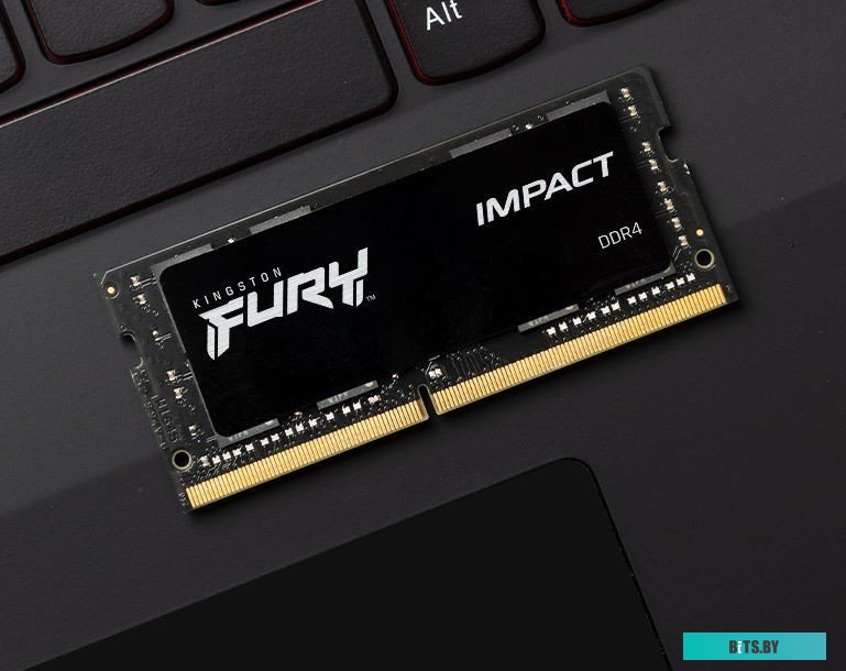 Модуль памяти Kingston FURY Impact 16GB DDR4 SODIMM PC4-25600 KF432S20IB/16