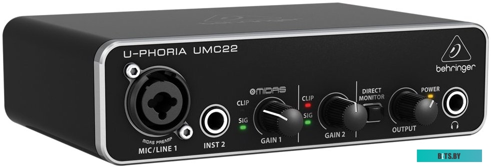 Аудиоинтерфейс Behringer U-Phoria UMC22