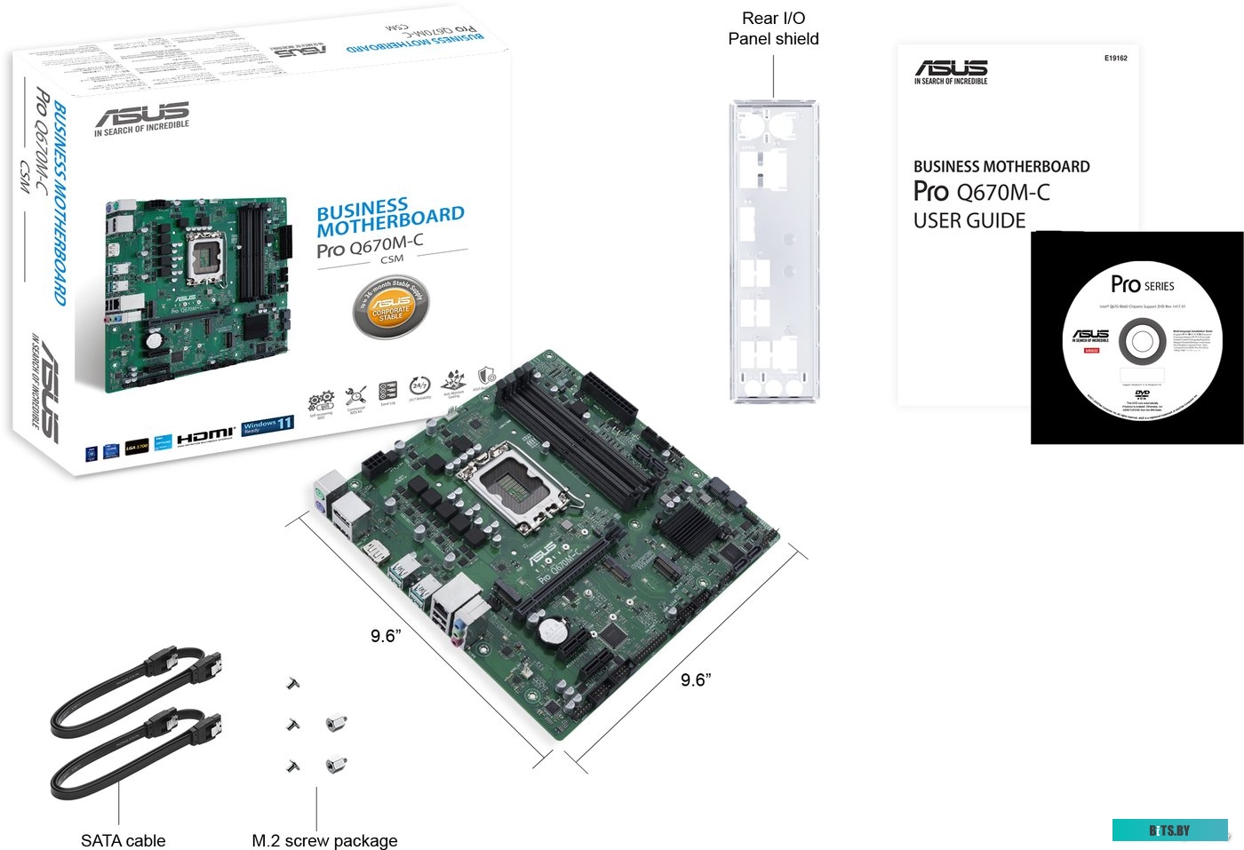 Материнская плата ASUS Pro Q670M-C-CSM <90MB19E0-M0EAYC>