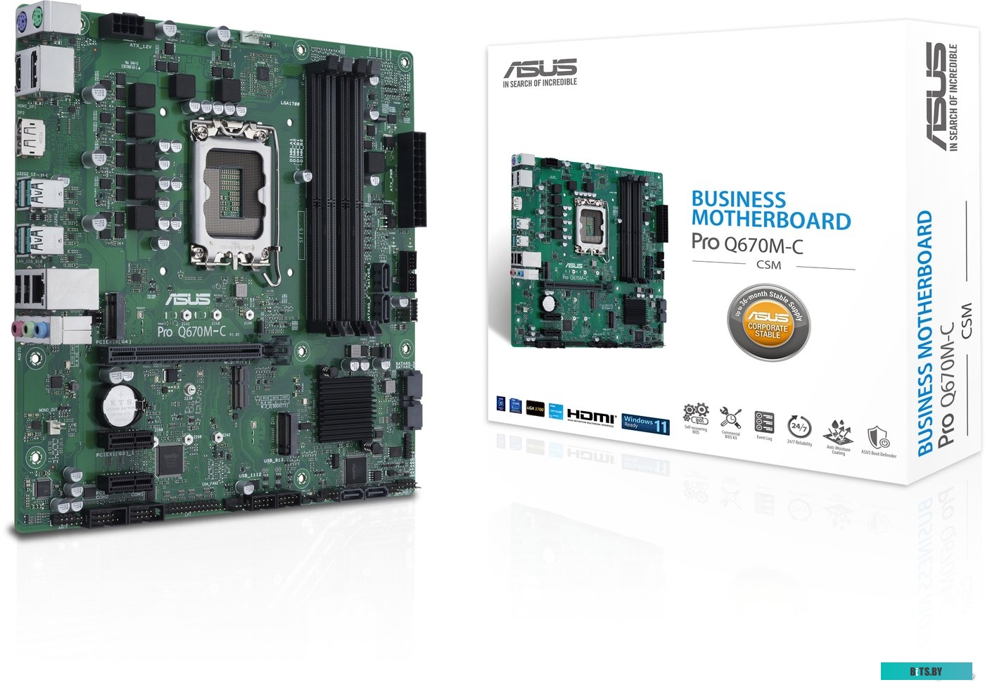 Материнская плата ASUS Pro Q670M-C-CSM <90MB19E0-M0EAYC>
