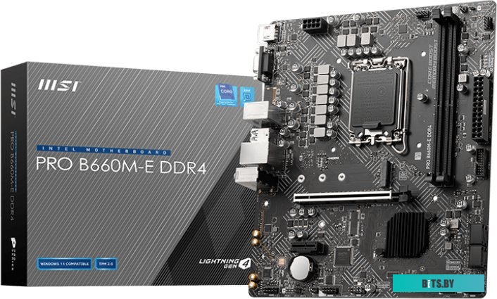 Материнская плата MSI PRO B660M-E DDR4