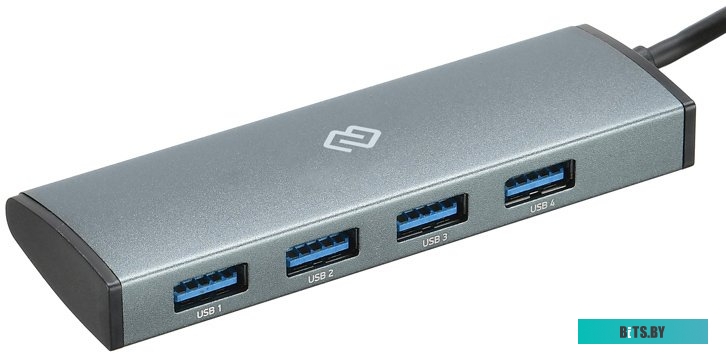 USB-хаб Digma HUB-4U3.0-UC-G