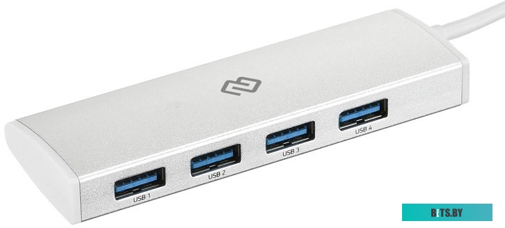 USB-хаб Digma HUB-4U3.0-UC-S