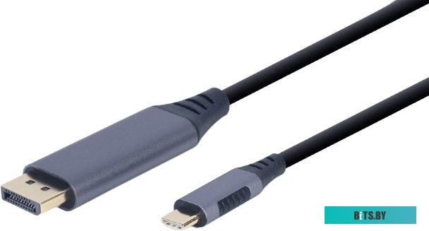 Кабель Cablexpert USB Type-C - DisplayPort CC-USB3C-DPF-01-6 (1.8 м, фиолетовый)