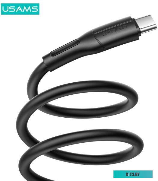 Кабель Usams U68 USB Type-A - USB Type-C SJ501USB01 (1 м, черный)