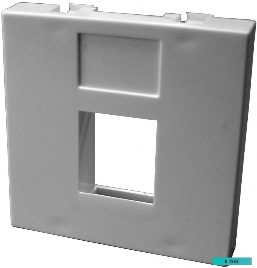 Накладка для розетки Lanmaster LAN-SIP-23R-WH