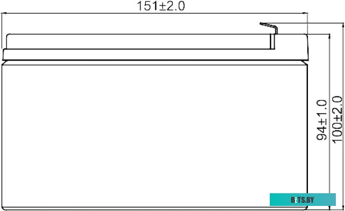 Аккумулятор для ИБП WBR HR1234W