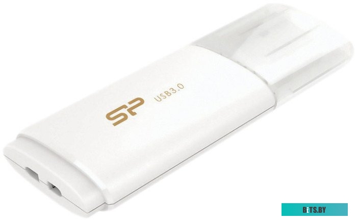 USB накопитель (Флешка) Silicon Power Blaze B06 White 128GB (SP128GBUF3B06V1W)