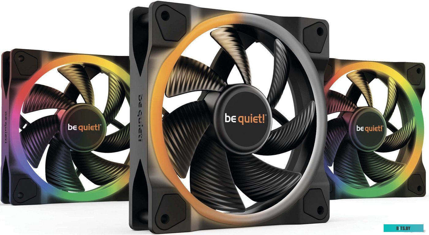 Вентилятор для корпуса be quiet! Light Wings 120mm PWM Triple Pack BL076