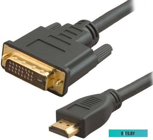 Кабель 5bites DVI - HDMI APC-080-020 (2 м, черный)
