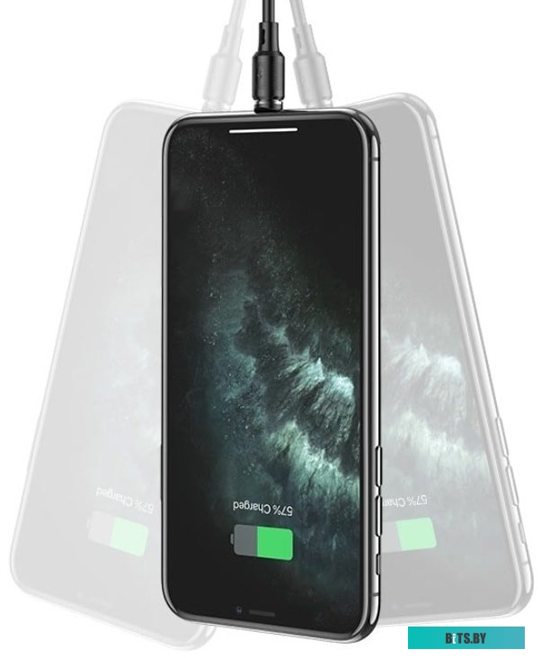 Кабель Hoco X52 Sereno USB to Lightning 1 м (черный)