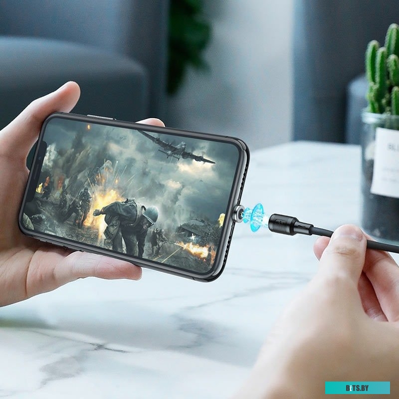 Кабель Hoco X52 Sereno USB to Lightning 1 м (черный)
