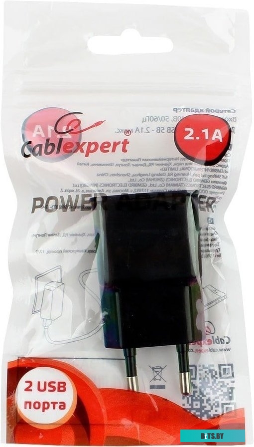 Сетевое зарядное Cablexpert MP3A-PC-12