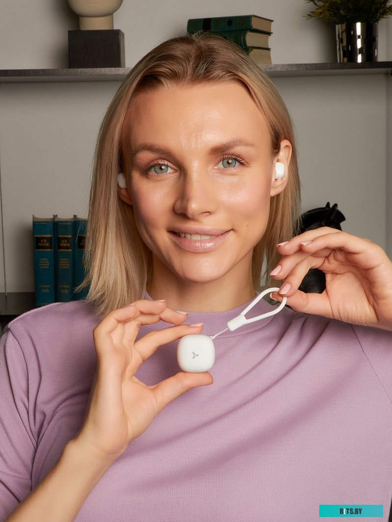 Наушники AccesStyle Candy TWS (белый)
