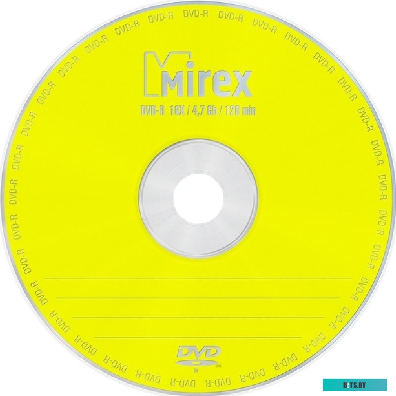 Диск DVD-R 4.7Gb 16x Mirex в бумажном конверте с окном UL130003A1C