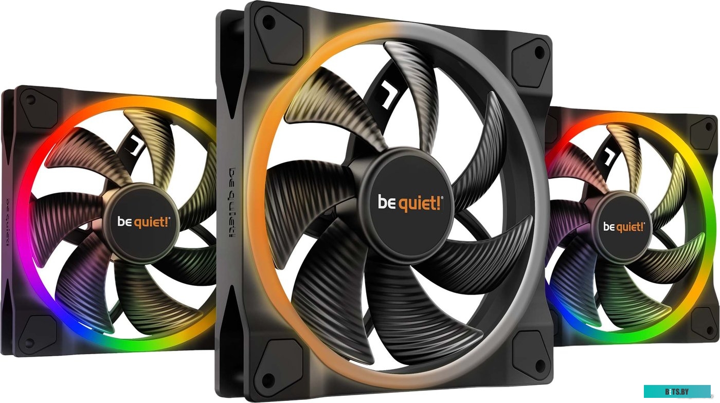 Вентилятор для корпуса be quiet! Light Wings 140mm PWM high-speed Triple Pack BL079