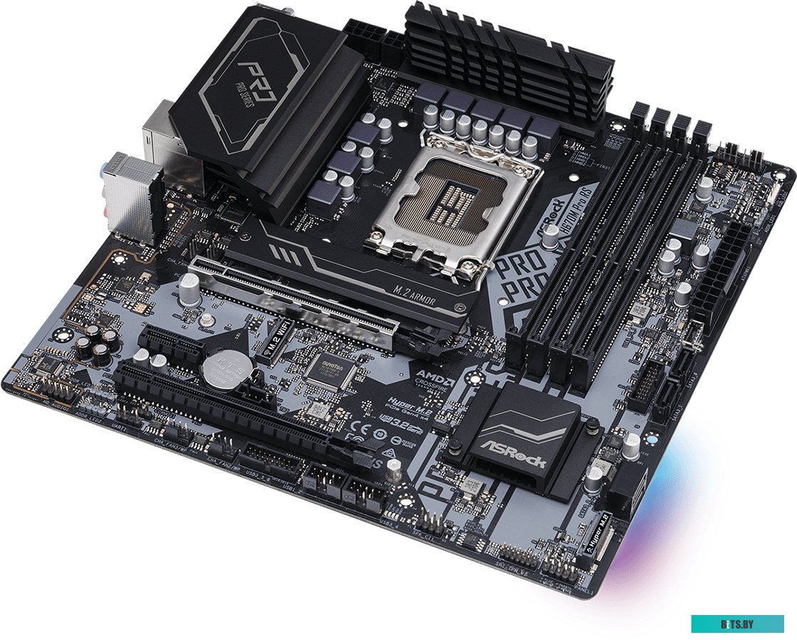 Материнская плата ASRock H670M Pro RS