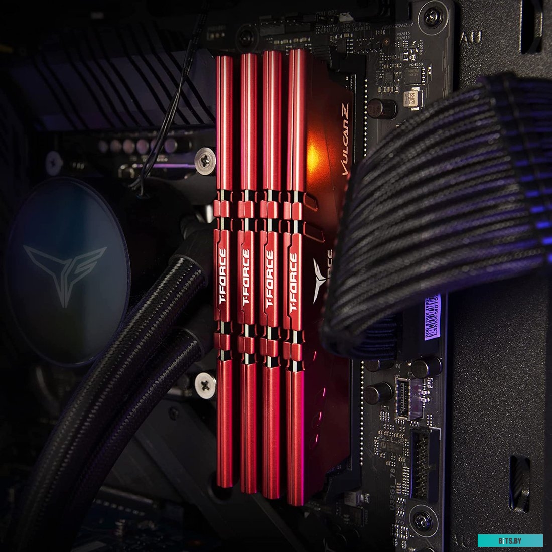 Модуль памяти Team T-Force Vulcan Z 2x16ГБ DDR4 3200 МГц TLZRD432G3200HC16FDC01