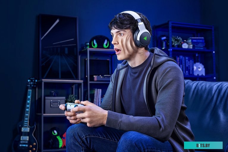 Наушники (Гарнитура) Razer Kaira Pro для PlayStation (белый) <RZ04-04030100-R3M1>