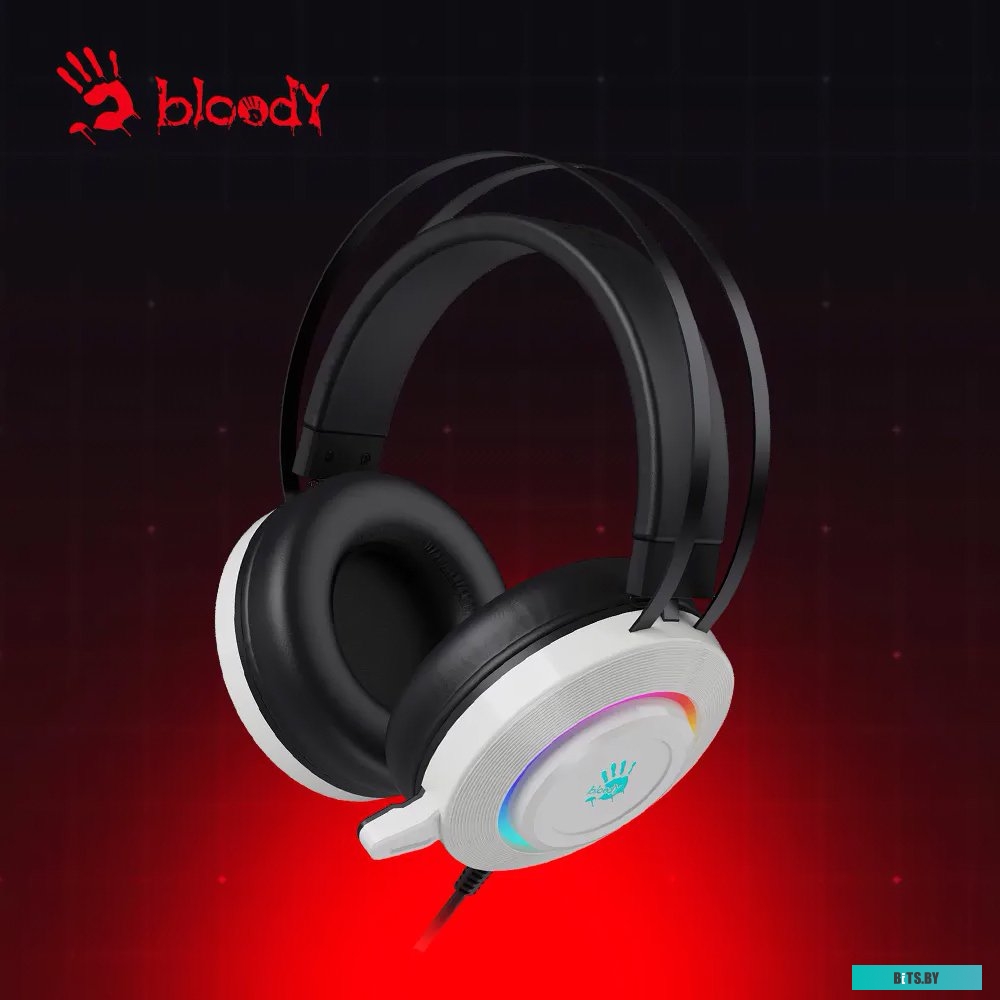 Наушники (Гарнитура) A4Tech Bloody G521 (белый)