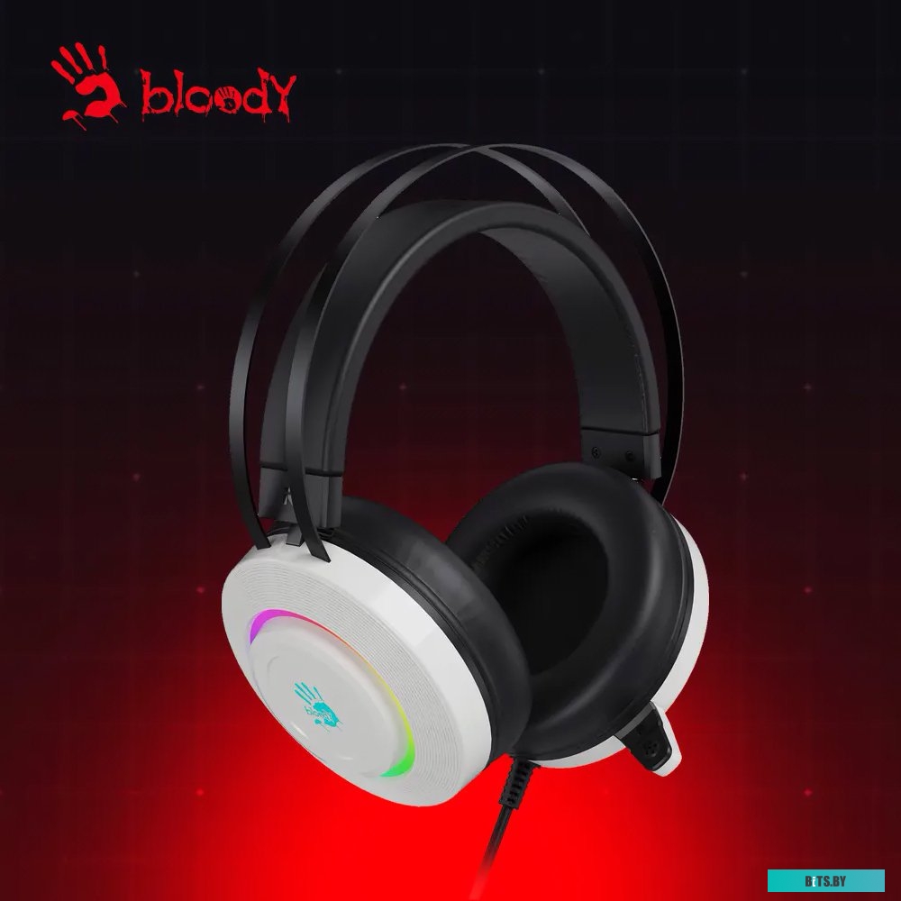 Наушники (Гарнитура) A4Tech Bloody G521 (белый)