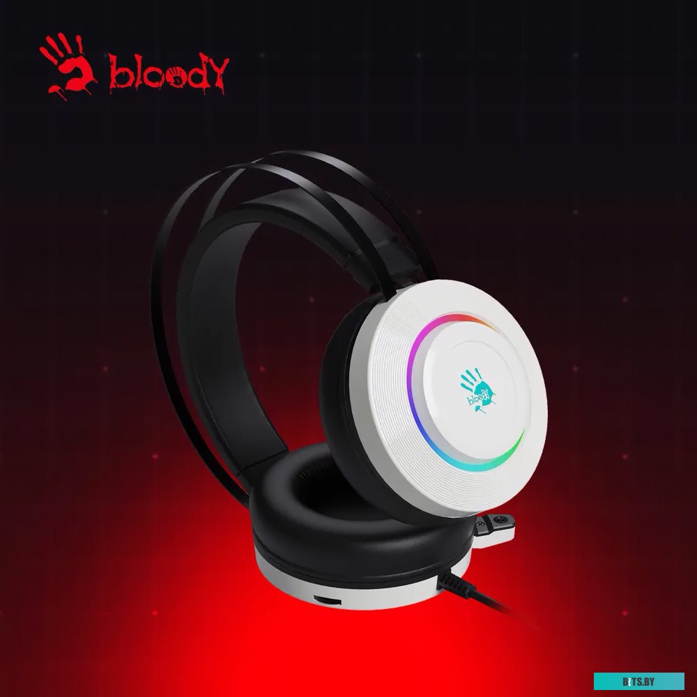 Наушники (Гарнитура) A4Tech Bloody G521 (белый)