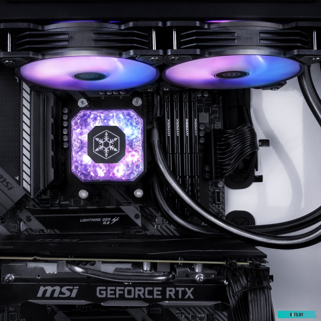 Кулер для процессора SilverStone IceGem 280 <SST-IG280-ARGB>