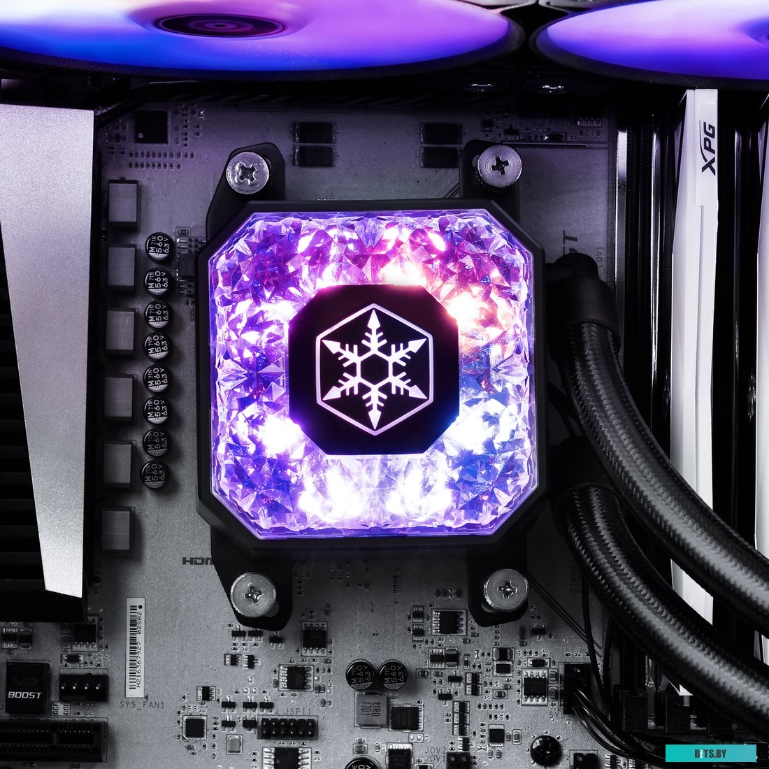 Кулер для процессора SilverStone IceGem 280 <SST-IG280-ARGB>
