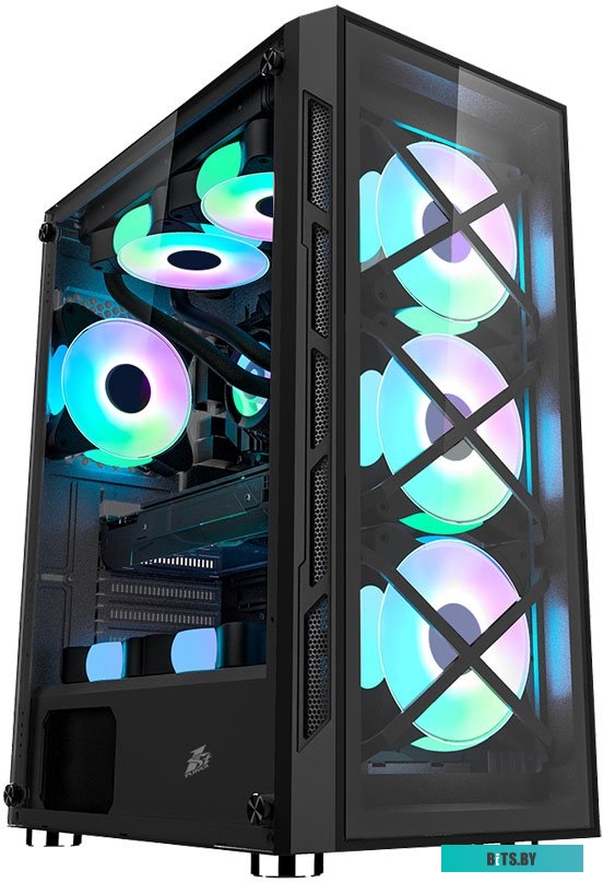 Корпус 1stPlayer Firebase XP-G (черный) <XP-G-BK-4F1>