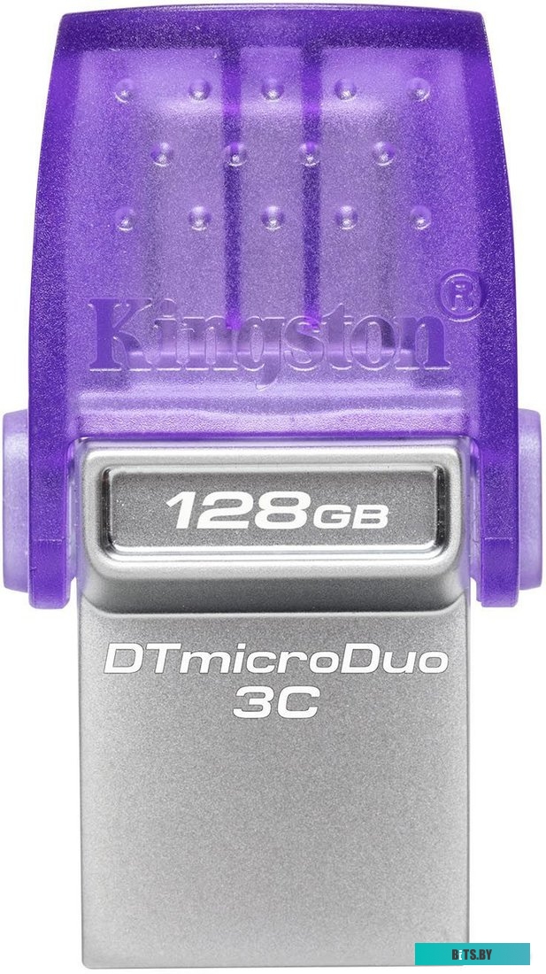 USB накопитель (Флешка) Kingston DataTraveler MicroDuo 3C USB 3.2 Gen 1 128GB <DTDUO3CG3/128GB>