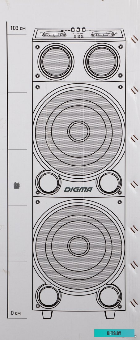 Колонка для вечеринок Digma MS-14 <1473882>