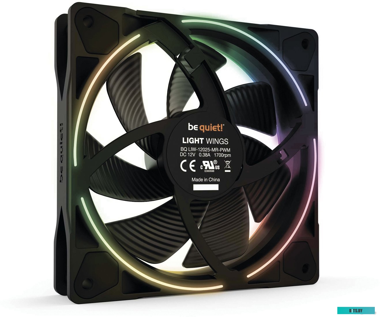 Вентилятор для корпуса be quiet! Light Wings 120mm PWM BL072
