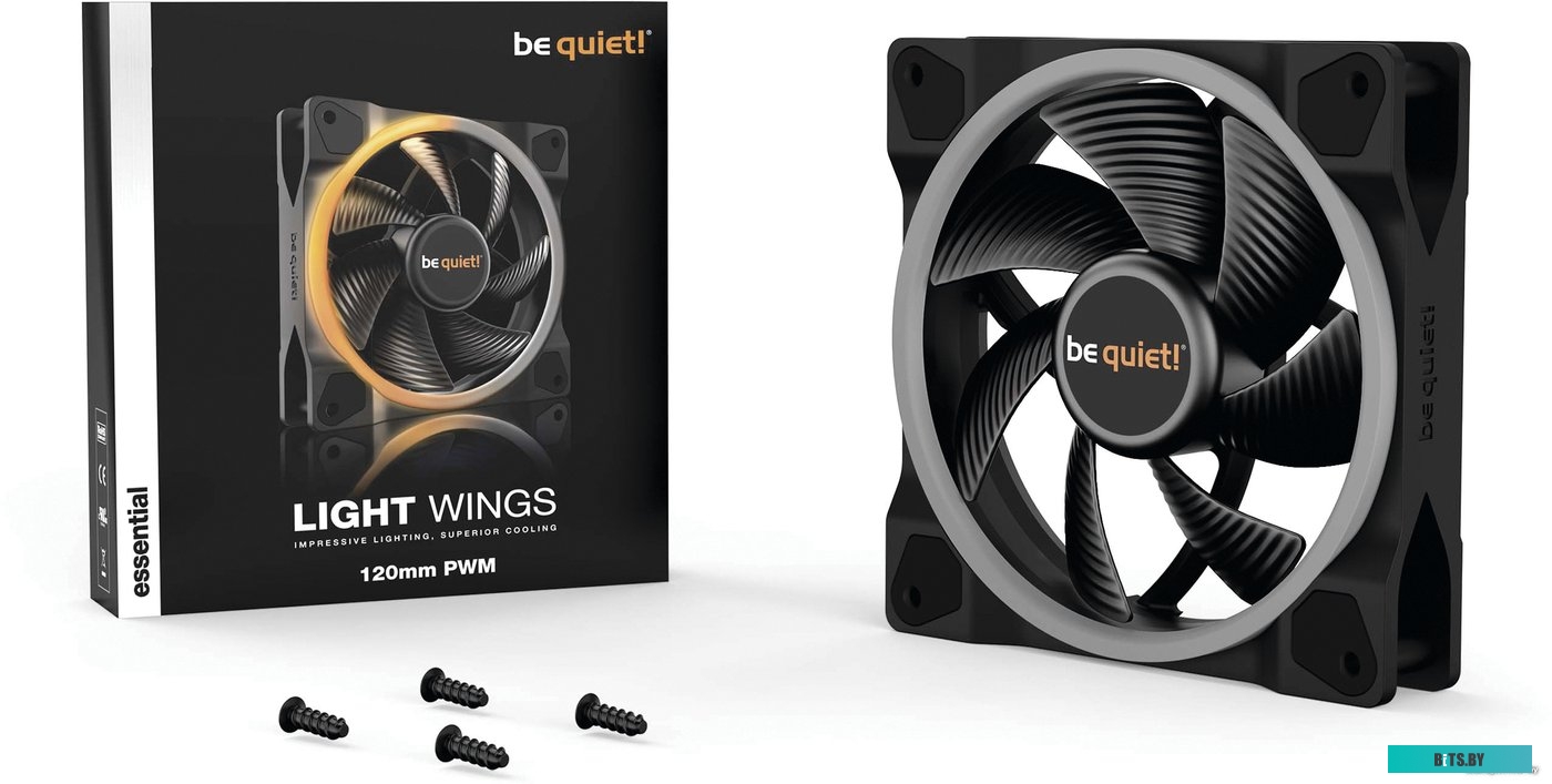 Вентилятор для корпуса be quiet! Light Wings 120mm PWM BL072