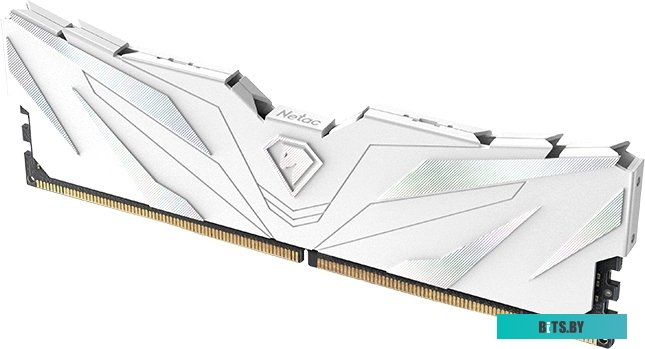 Оперативная память Netac Shadow II White 16ГБ DDR4 3200МГц NTSWD4P32SP-16W