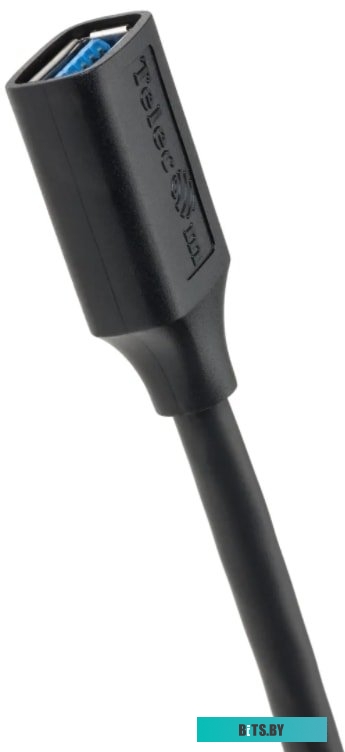Удлинитель Telecom USB Type-A TUS708-1m (1 м, черный)