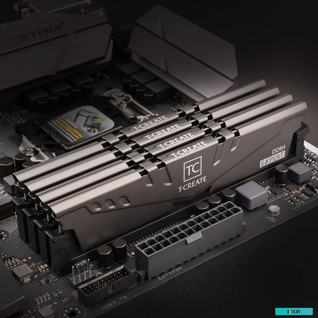 Модуль памяти Team T-Create Expert OC10L 2x16ГБ DDR4 3200МГц TTCED432G3200HC16FDC01