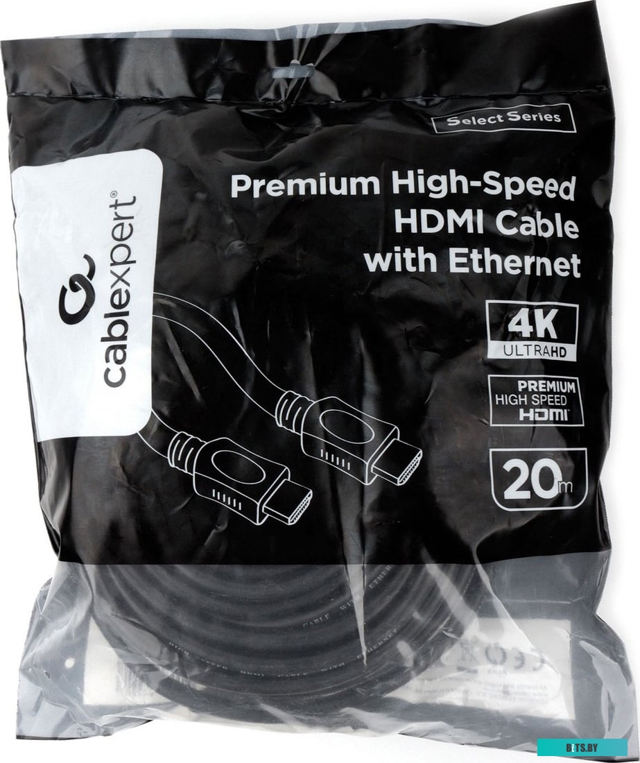 Кабель Cablexpert CC-HDMI4L-20M (20 м, черный)